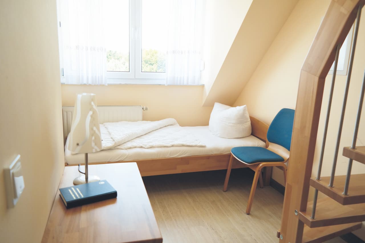 Ein Zimmer im Haupthaus